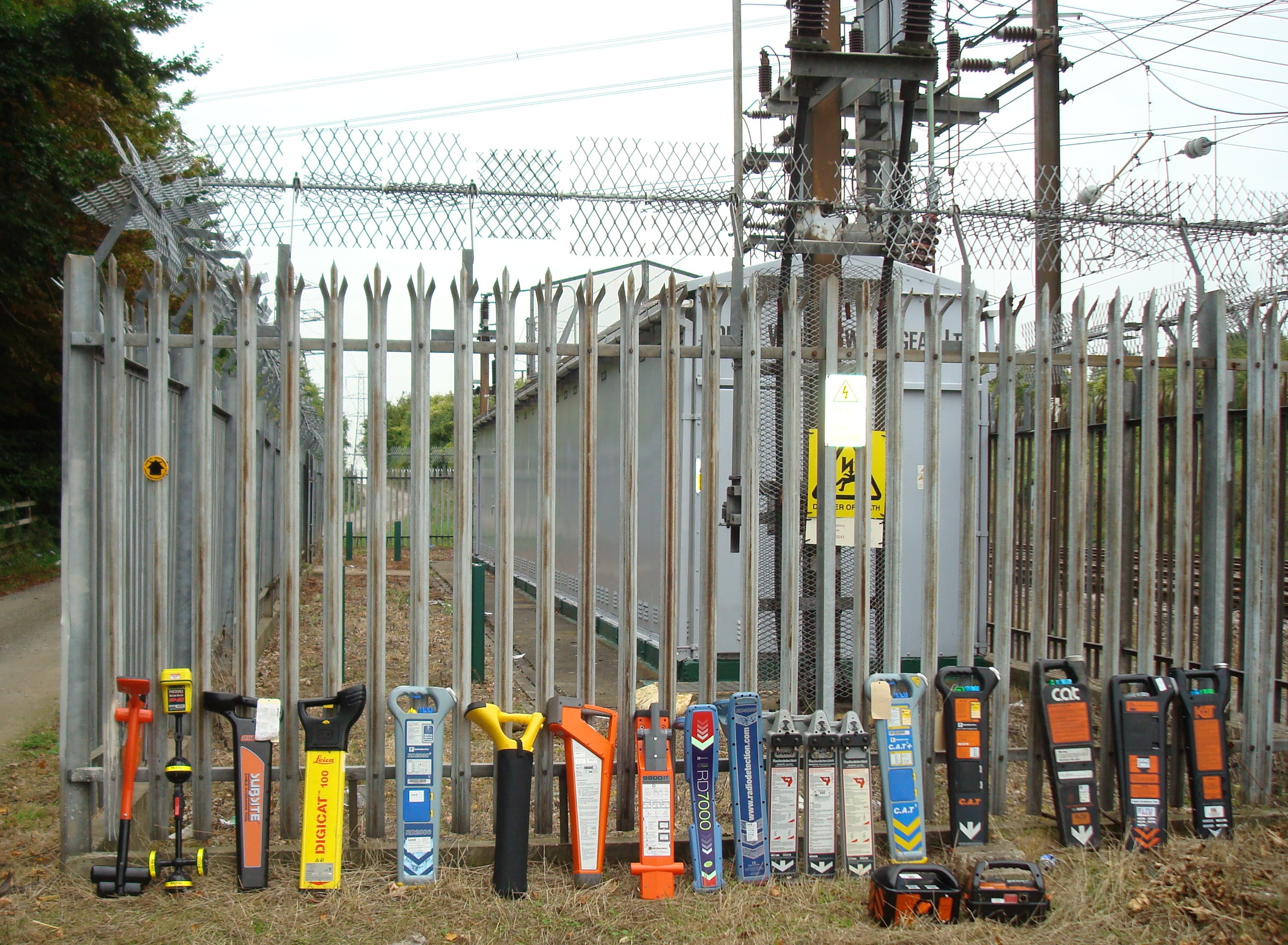 Locator equipment list